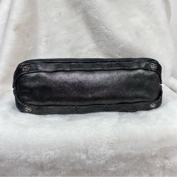 Juicy Couture Vintage Gray Metallic Shoulder purse - Picture 13 of 16